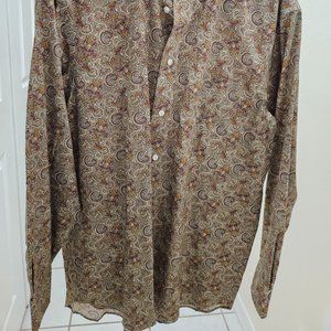 DANIEL CREMIEUX SHIRT LONG SLEEVE SIZE L